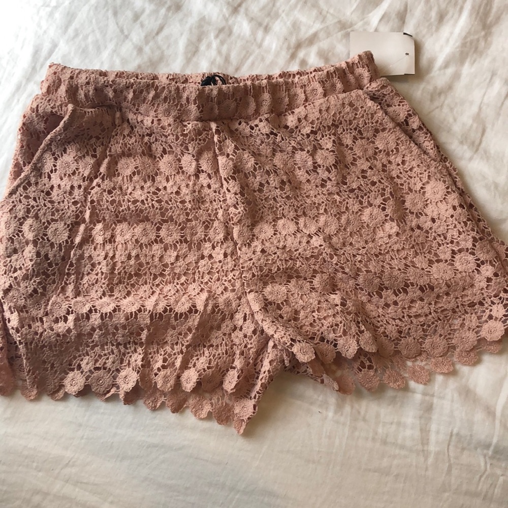 Lace shorts